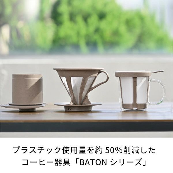 【ハリオ】カフェオールドリッパー・BATON 02 1～4杯用