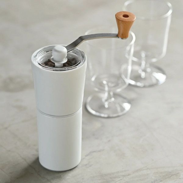 【ハリオ】Ceramic Coffee Grinder コーヒー豆30g ホワイト