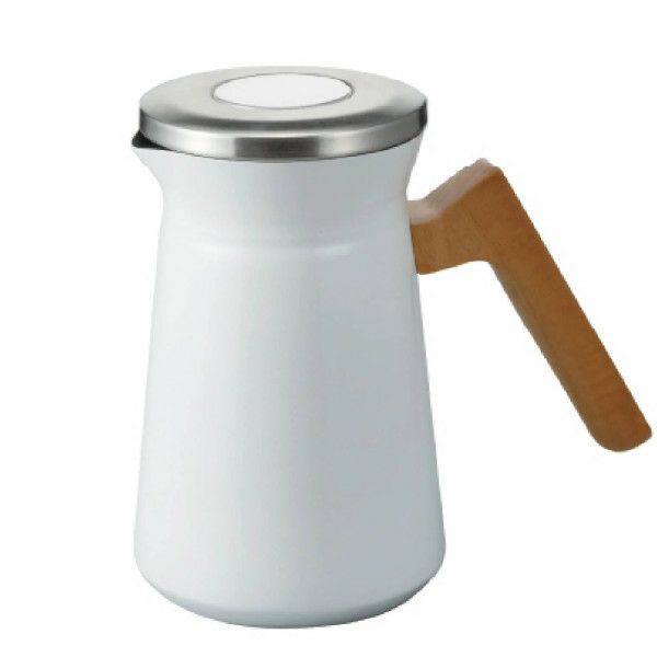 【ハリオ】Stainless Thermal Pot 保温可能容量600ml ホワイト
