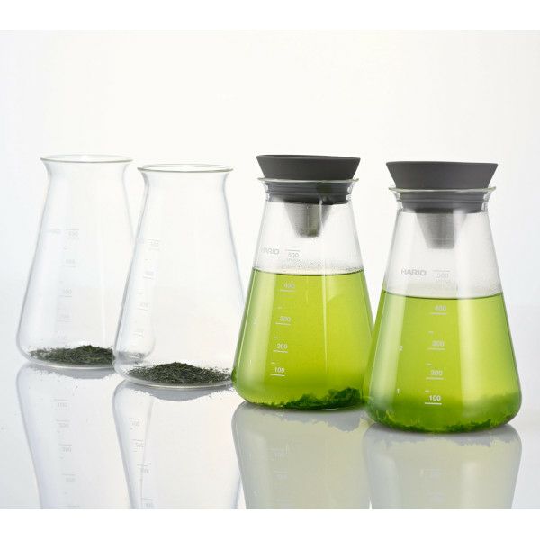 【販売終了】【ハリオ】コニカルティーピッチャー 実用容量500ml グレー