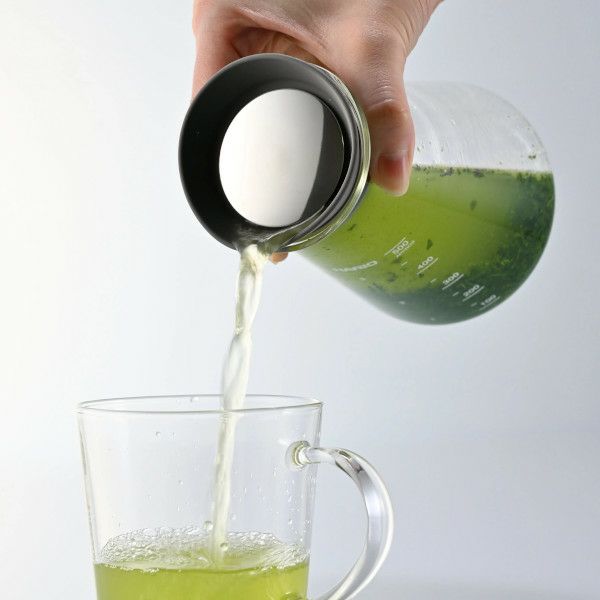 【販売終了】【ハリオ】コニカルティーピッチャー 実用容量500ml グレー