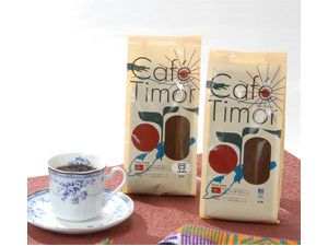 【コーヒー粉】【フェアトレード/東ティモール】カフェ・ティモール　200g×20袋 粉