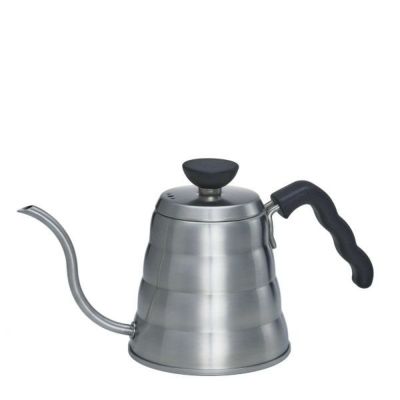 【ハリオ】V60ドリップケトル・ヴォーノ ヘアラインシルバー 実用容量500ml