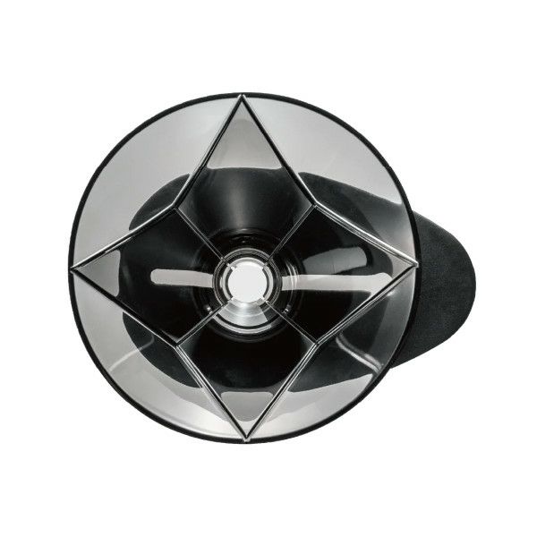 【ハリオ】V60　1回抽出ドリッパーMUGEN 透明ブラック 1～2杯用