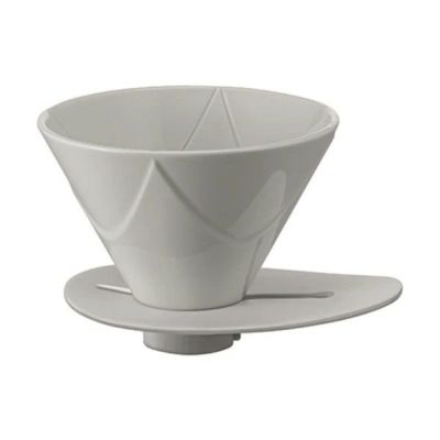 【ハリオ】V60　1回抽出ドリッパーMUGEN（セラミック） セラミックホワイト 1～2杯用