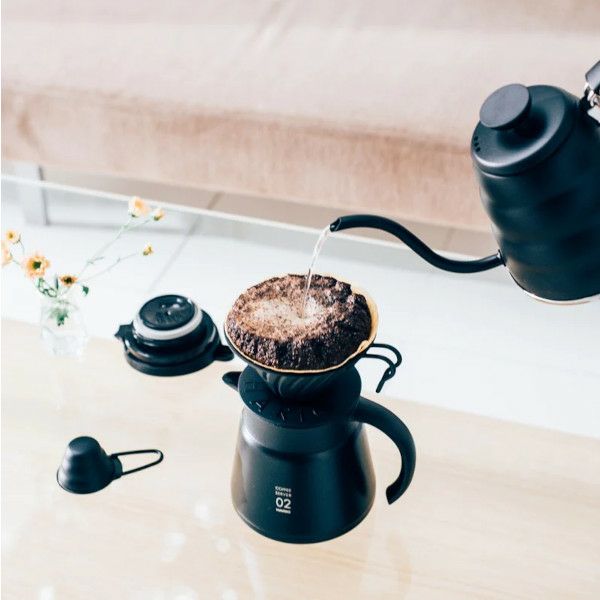 【ハリオ】V60メタルドリッパー マットブラック 1～4杯用