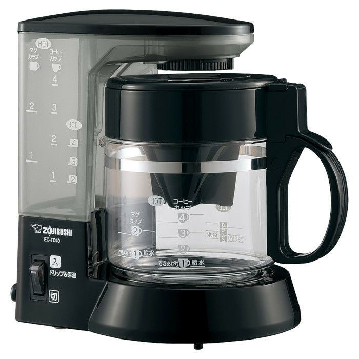 【zojirushi/象印】コーヒーメーカー 珈琲通 EC-TD40-BA