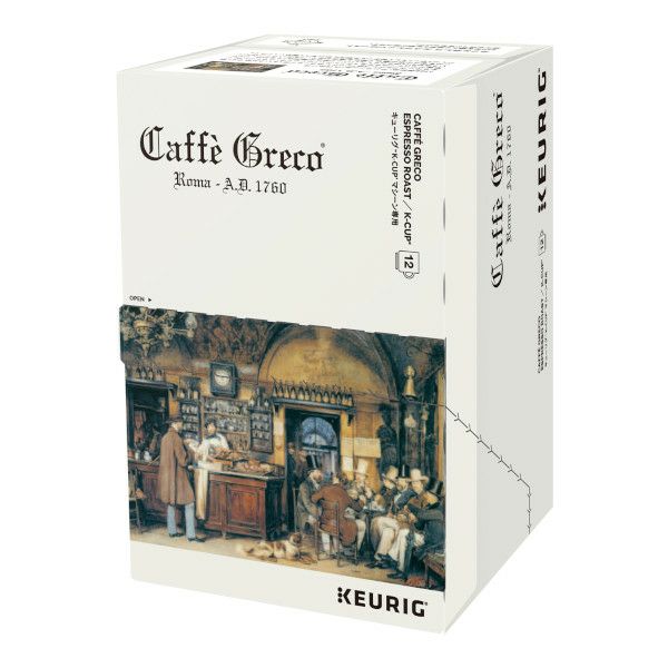 キューリグ カプセル】カフェグレコ エスプレッソロースト（Kカップ