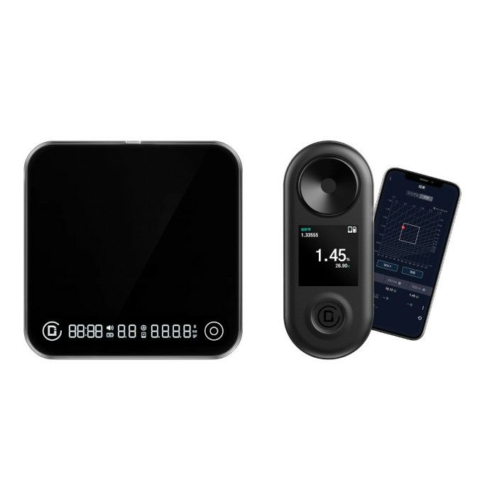 【DiFluid】Brew Control System with Titan ディフルード コーヒー濃度計＆コーヒースケール