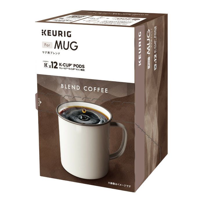 【キューリグ カプセル】For MUGマグ用ブレンド（Kカップ）12個入り
