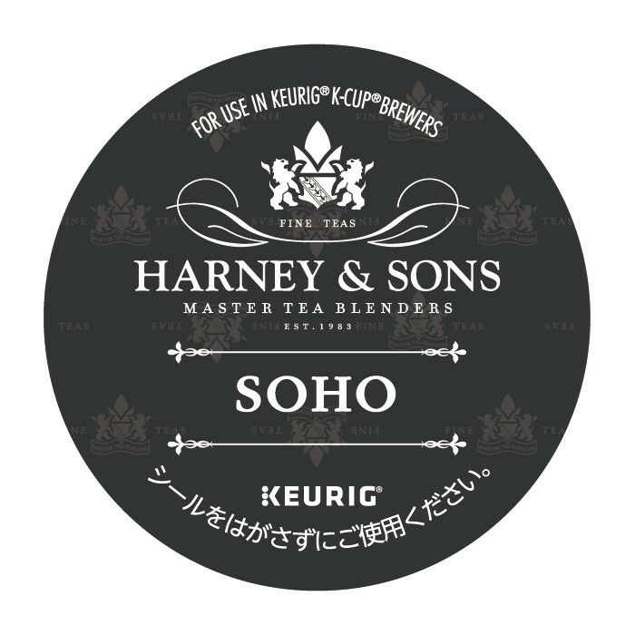 【キューリグ カプセル】HARNEY & SONS ソーホー（Kカップ）12個入り