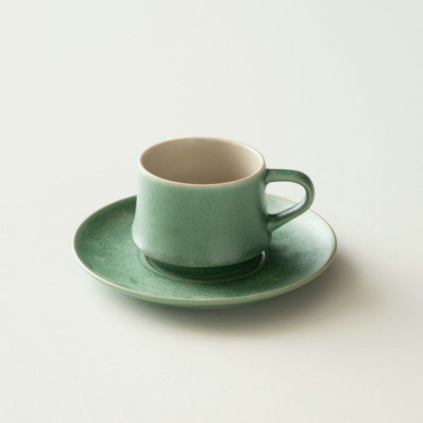 【ORIGAMI】 Flare Coffee Cup フレアコーヒーカップ ビンテージグリーン 78022788