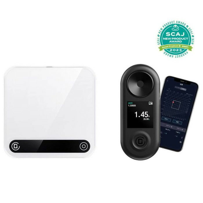 【DiFluid】Brew Control System ディフルード コーヒー濃度計＆コーヒースケール