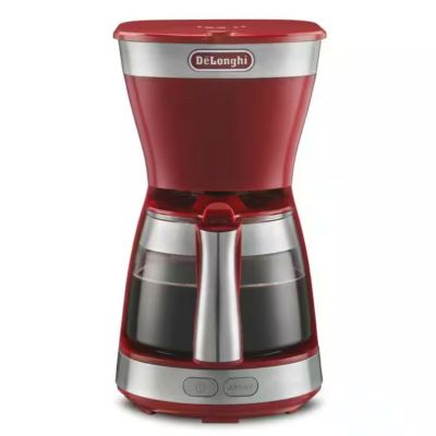 【デロンギ】アクティブ ドリップコーヒーメーカー パッションレッド