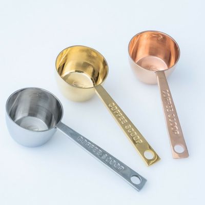 【aoyoshi/青芳製作所】カフェテリア コーヒー豆スクープ　ピンクゴールド