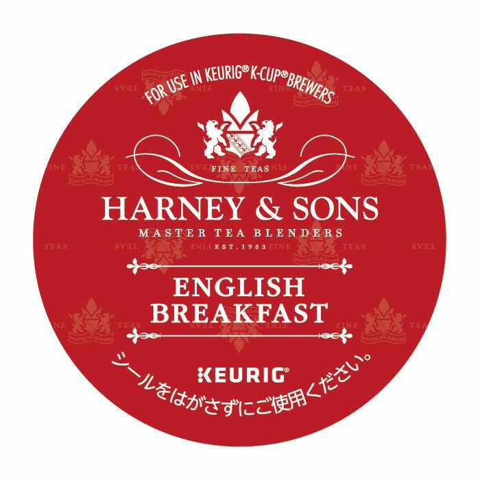 【アウトレット】【キューリグ】HARNEY & SONS イングリッシュ・ブレックファースト（Kカップ）12個入り【賞味期限：2025年6月3日】