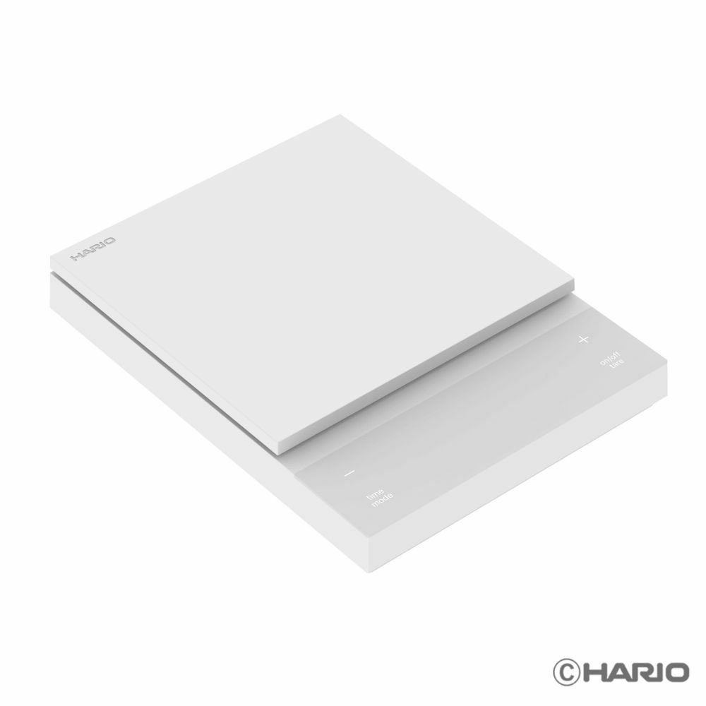 【hario/ハリオ】コーヒースケール ポラリス ホワイト CST-2000-W