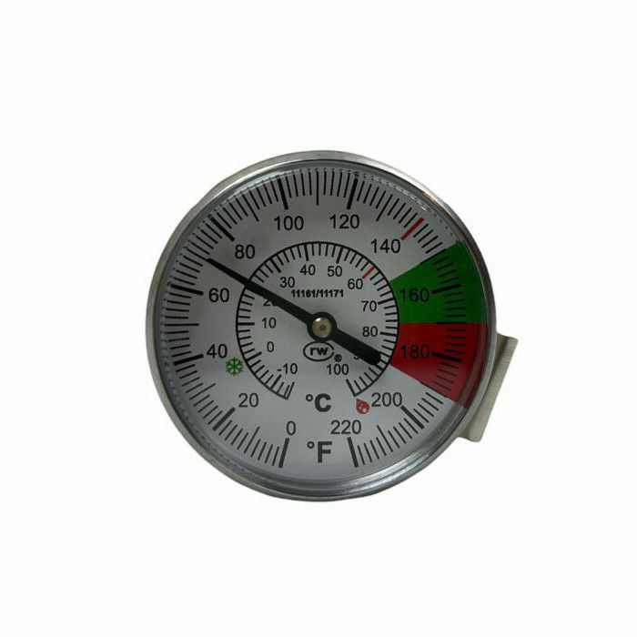 【ラトルウェア】オリジナルサーモメーター クリップ付き 約18cm長 97105