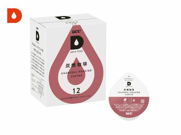 【アウトレット】【UCC/DRIPPOD】炭焼珈琲 7g×12個入り【賞味期限：2025年10月31日】