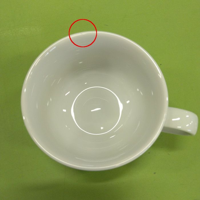 【アウトレット／飲み口部分に傷あり】7oz. ラテボウル ラテアート向け 210ml FBCオリジナル ホワイト