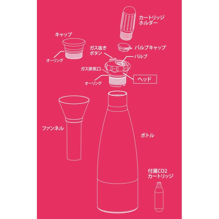 【MOSA】 1.1L S.S. SODA SPLASH SSD8-05 303339