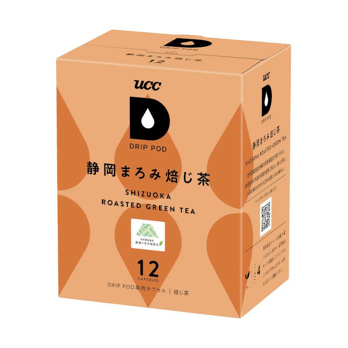 【UCC/DRIPPOD】静岡まろみ焙じ茶 3g×12個入り