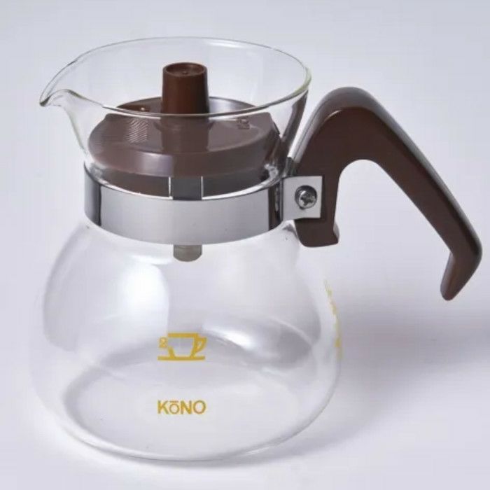 【kono/コーノ】グラスポット2人用 チョコレート MD-22CH